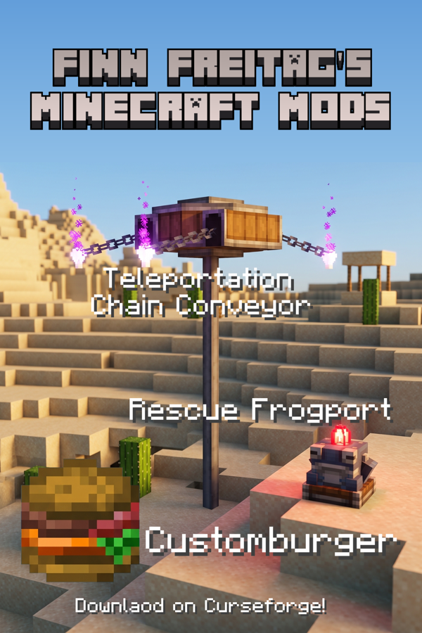 Explore my Minecraft mods!