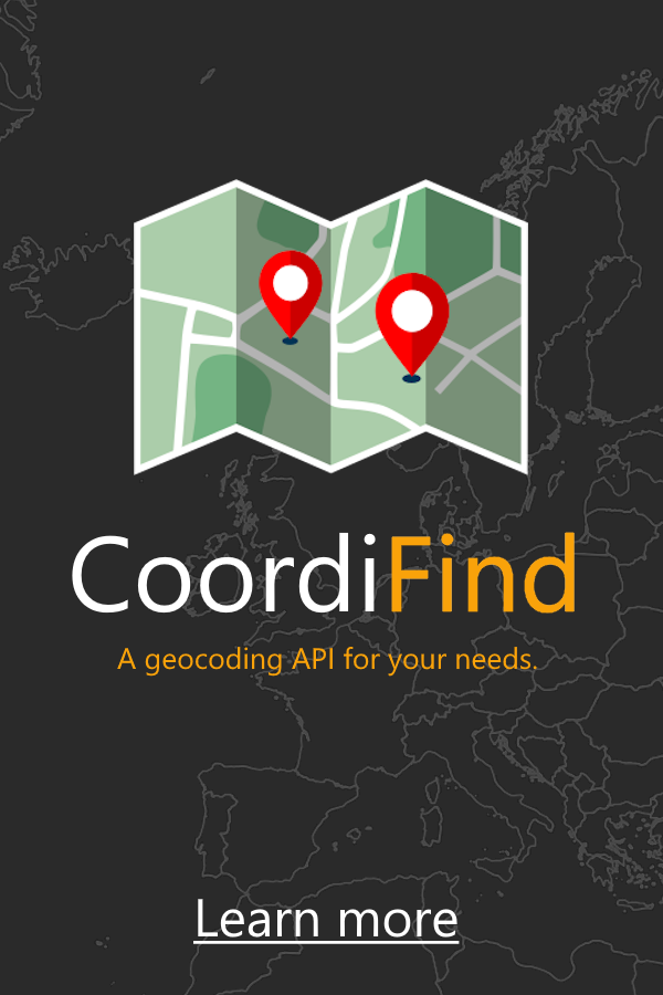 CoordiFind - A geocoding API for your needs.